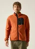 Regatta Brick Red Black Frankie Full Zip Fleece - S Image 1