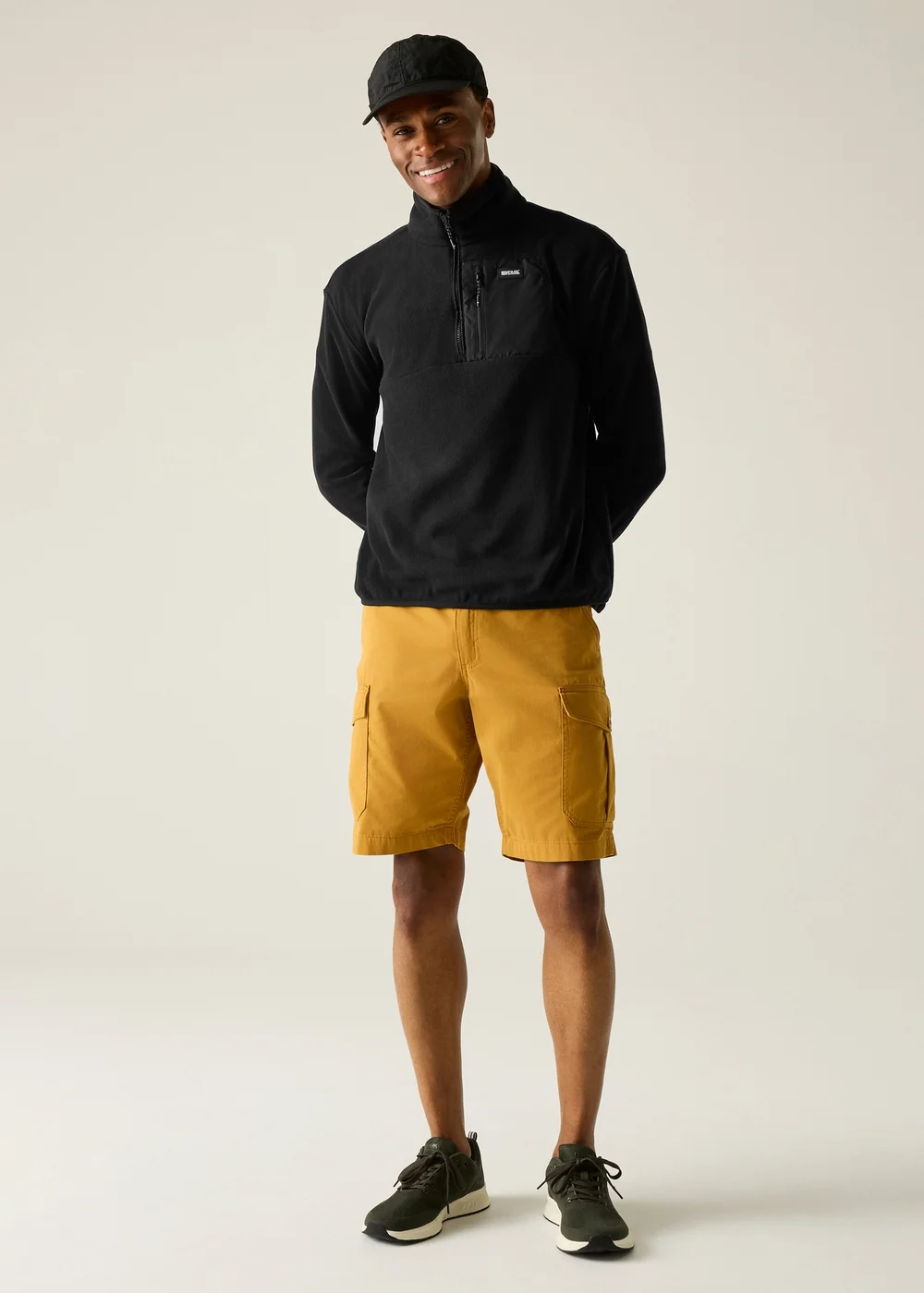 Regatta Black Frankie Half Zip Fleece - 2XL Image 3
