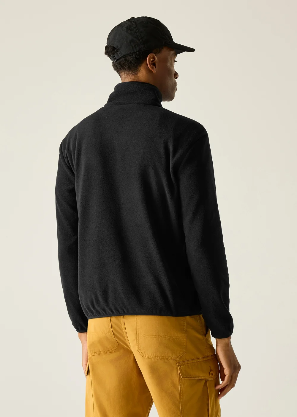 Regatta Black Frankie Half Zip Fleece - 2XL Image 2