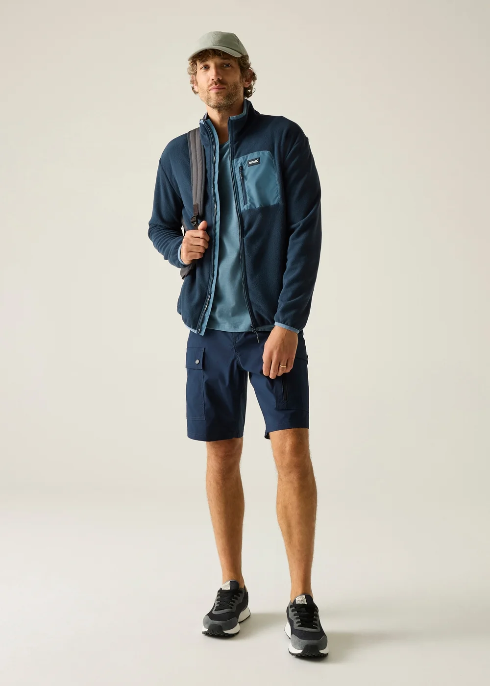 Regatta Navy China Blue Frankie Full Zip Fleece - 3XL Image 3