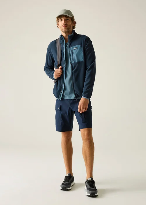 Regatta Navy China Blue Frankie Full Zip Fleece - 3XL Image 3