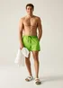 Regatta Navy Sharp Green Mawson III UPF 50 Swim Shorts - L Image 3