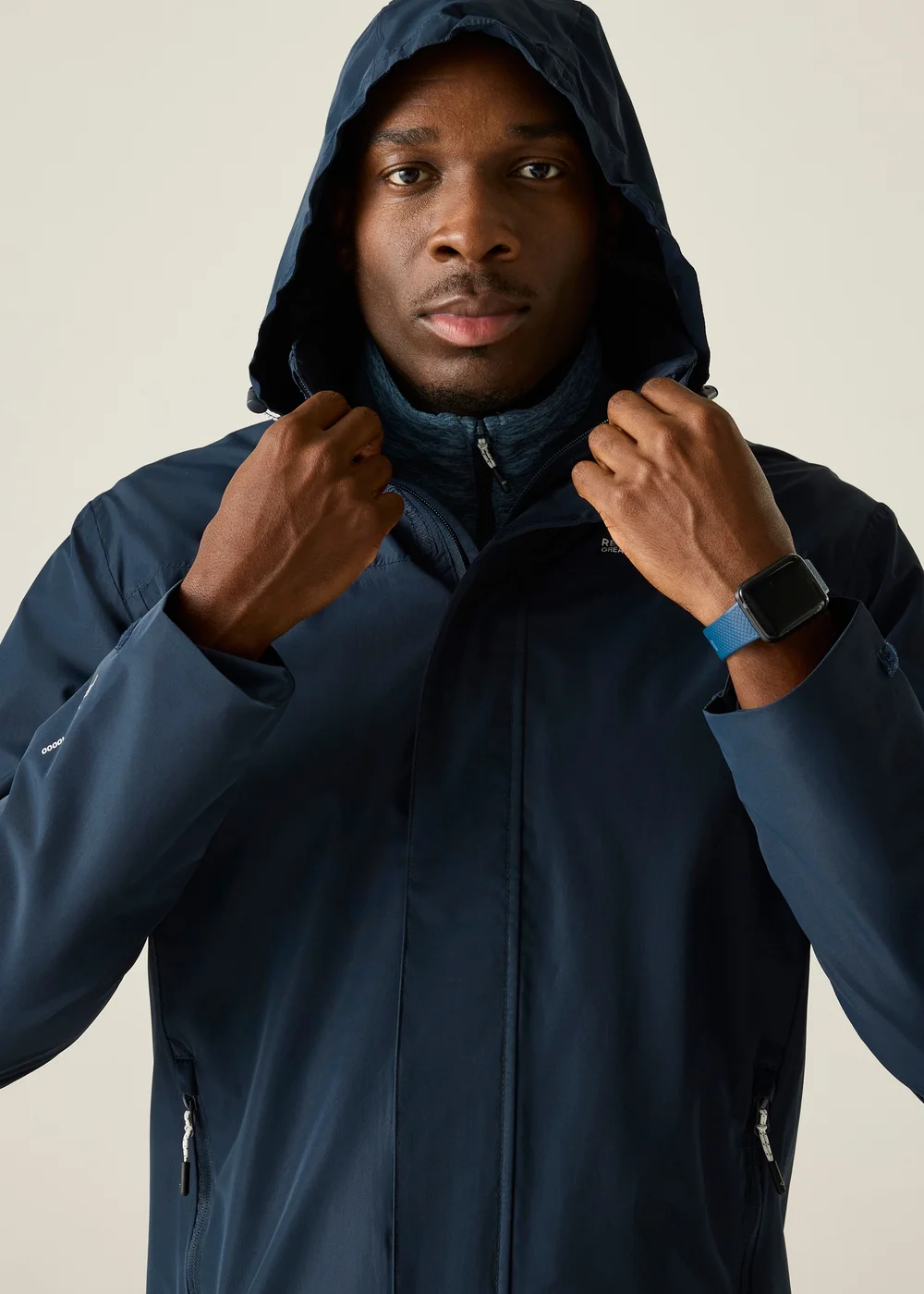 Regatta Navy Matt II Waterproof, Breathable Jacket - S Image 6