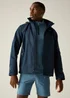 Regatta Navy Matt II Waterproof, Breathable Jacket - S Image 1