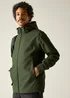 Regatta Dark Khaki Oakhowe Waterproof, Breathable Jacket - M Image 1