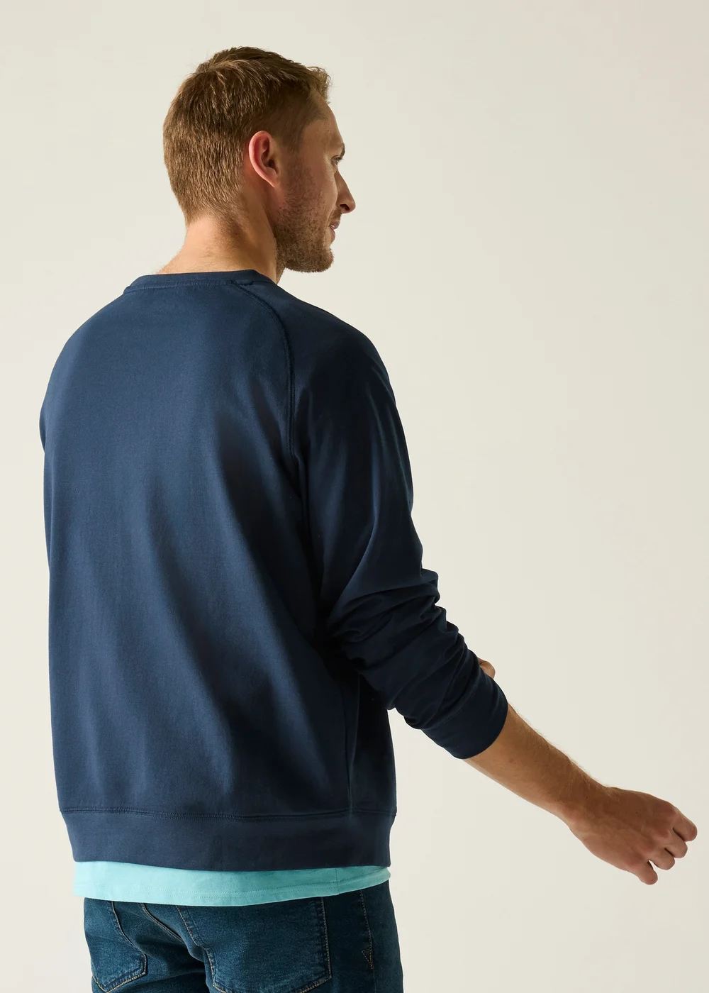 Regatta Navy Nithsdale Sweatshirts - M Image 2
