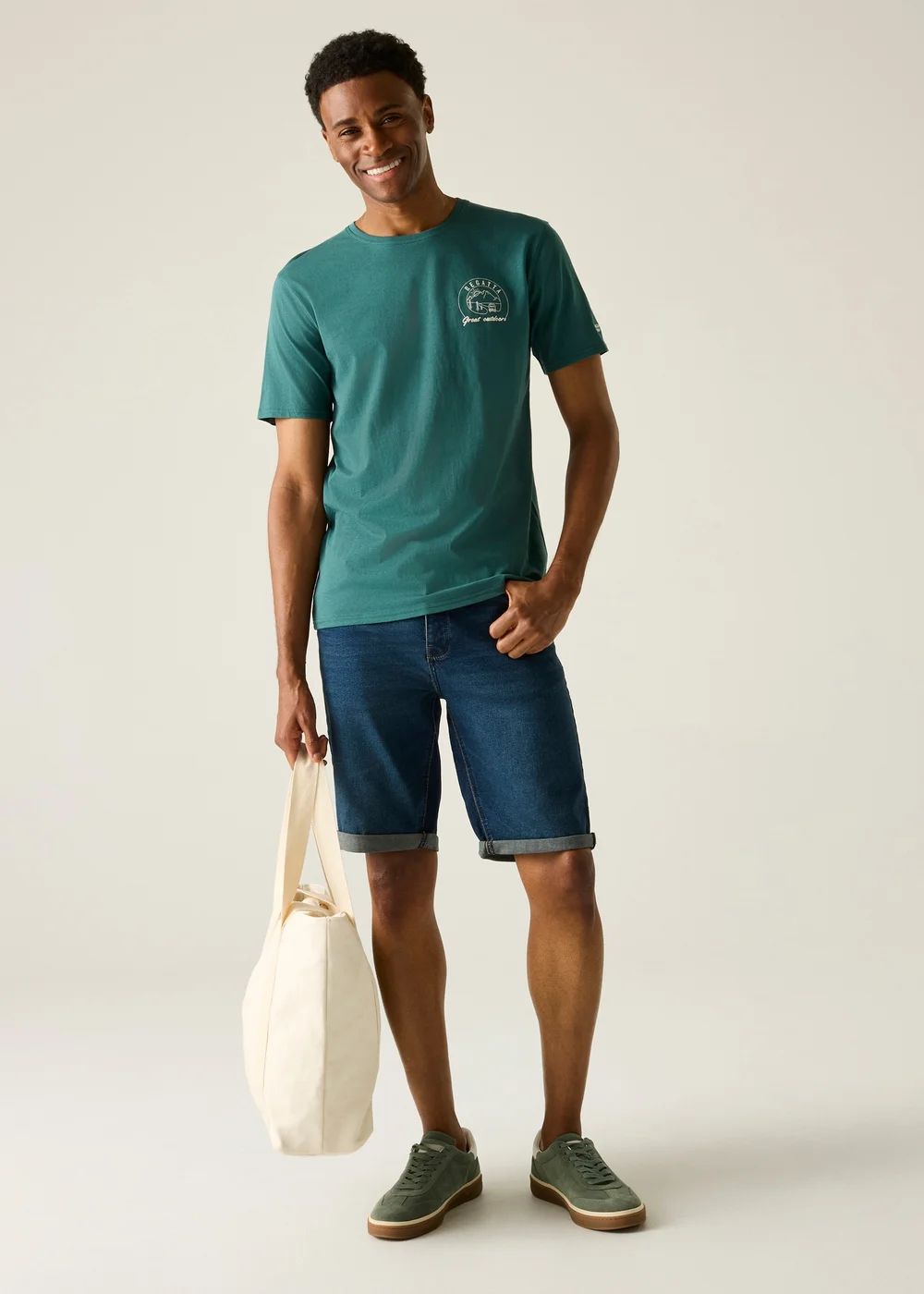 Regatta Mediterranean Green Cline IX T-Shirt - 2XL Image 3
