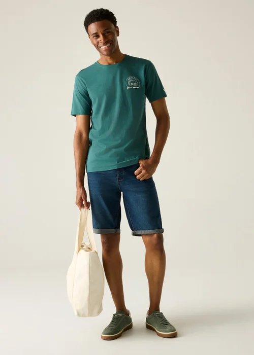 Regatta Mediterranean Green Cline IX T-Shirt - 2XL Image 3
