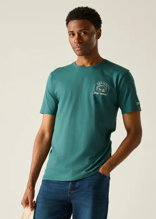 Regatta Mediterranean Green Cline IX T-Shirt - 2XL Image 1
