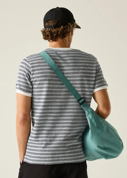 Regatta White Navy Stripe Benlin T-Shirt - XL Image 2
