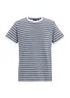 Regatta White Navy Stripe Benlin T-Shirt - XL Image 5