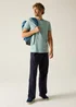 Regatta Arctic White Stripe Benlin T-Shirt - XL Image 3