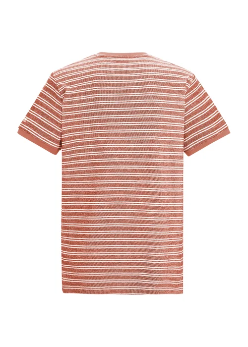 Regatta Brick White Stone Stripe Benlin T-Shirt - M Image 6