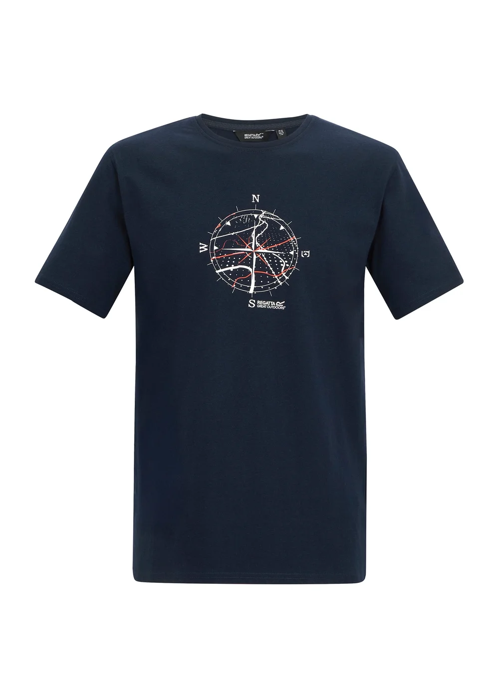 Regatta Navy Compass Cline IX T-Shirt - S Image 5