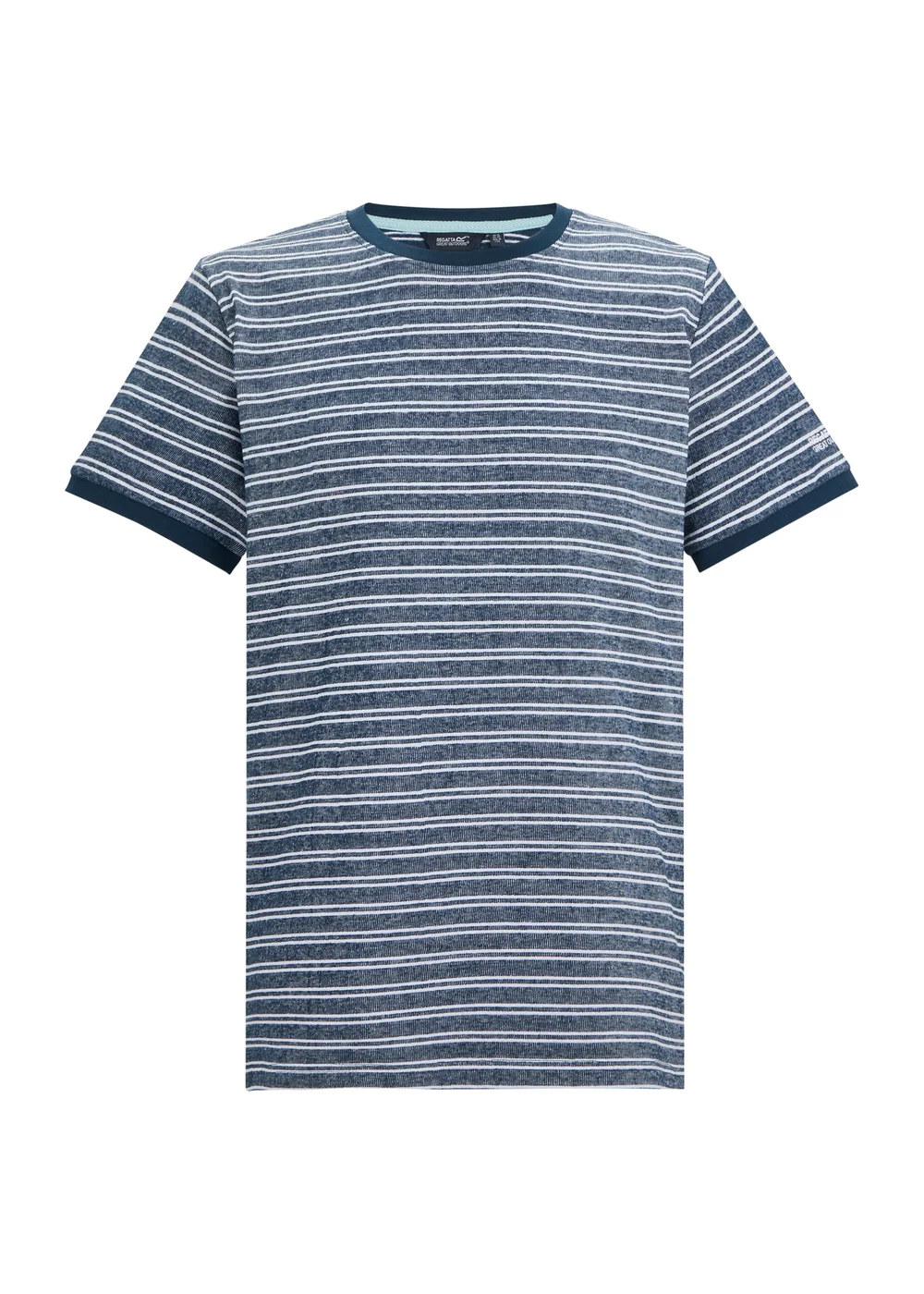 Regatta Moonlight Denim White Stripe Benlin T-Shirt - 2XL Image 5