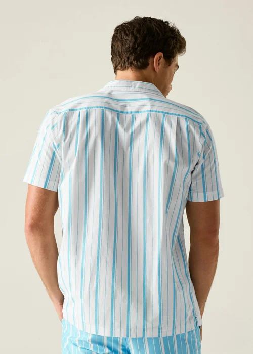 Regatta White Nordic Stripe Hadlin Shirt - 2XL Image 2