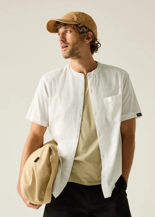 Regatta White Lovrey Lightweight Shirt - 3XL Image 1