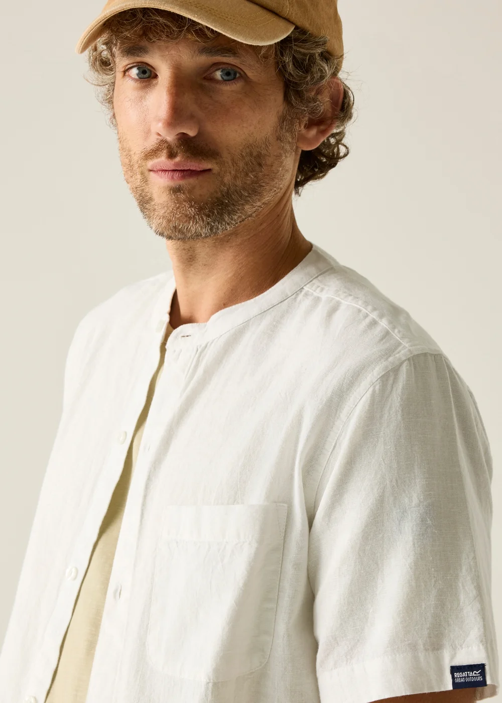 Regatta White Lovrey Lightweight Shirt - 3XL Image 4