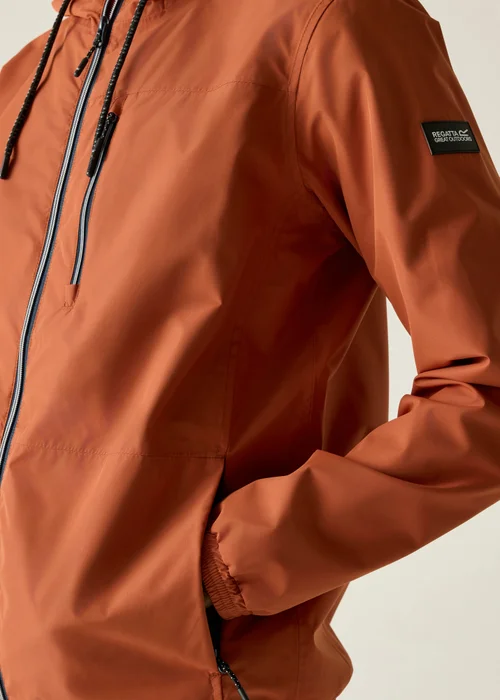 Regatta Brick Black Shorebay Waterproof, Breathable Jacket - M Image 4