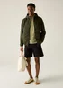 Regatta Dark Khaki Black Shorebay Waterproof, Breathable Jacket - M Image 3