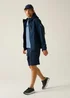 Regatta Navy Tigerlilly Orange Shorebay Waterproof, Breathable Jacket - L Image 4