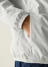 Regatta Silver Grey Linear Stripe Shorebay Waterproof, Breathable Jacket - L Image 5