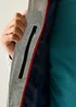 Regatta Silver Grey Linear Stripe Shorebay Waterproof, Breathable Jacket - L Image 6