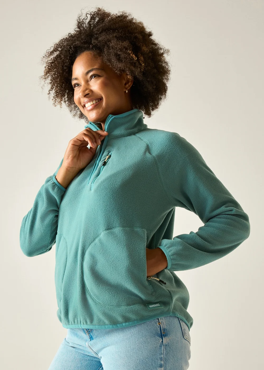 Regatta Ivy Moss Frankie Half Zip Fleece - 8 Image 2