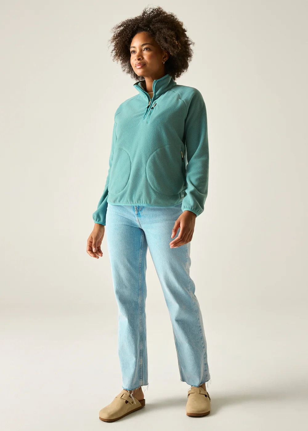 Regatta Ivy Moss Frankie Half Zip Fleece - 8 Image 4