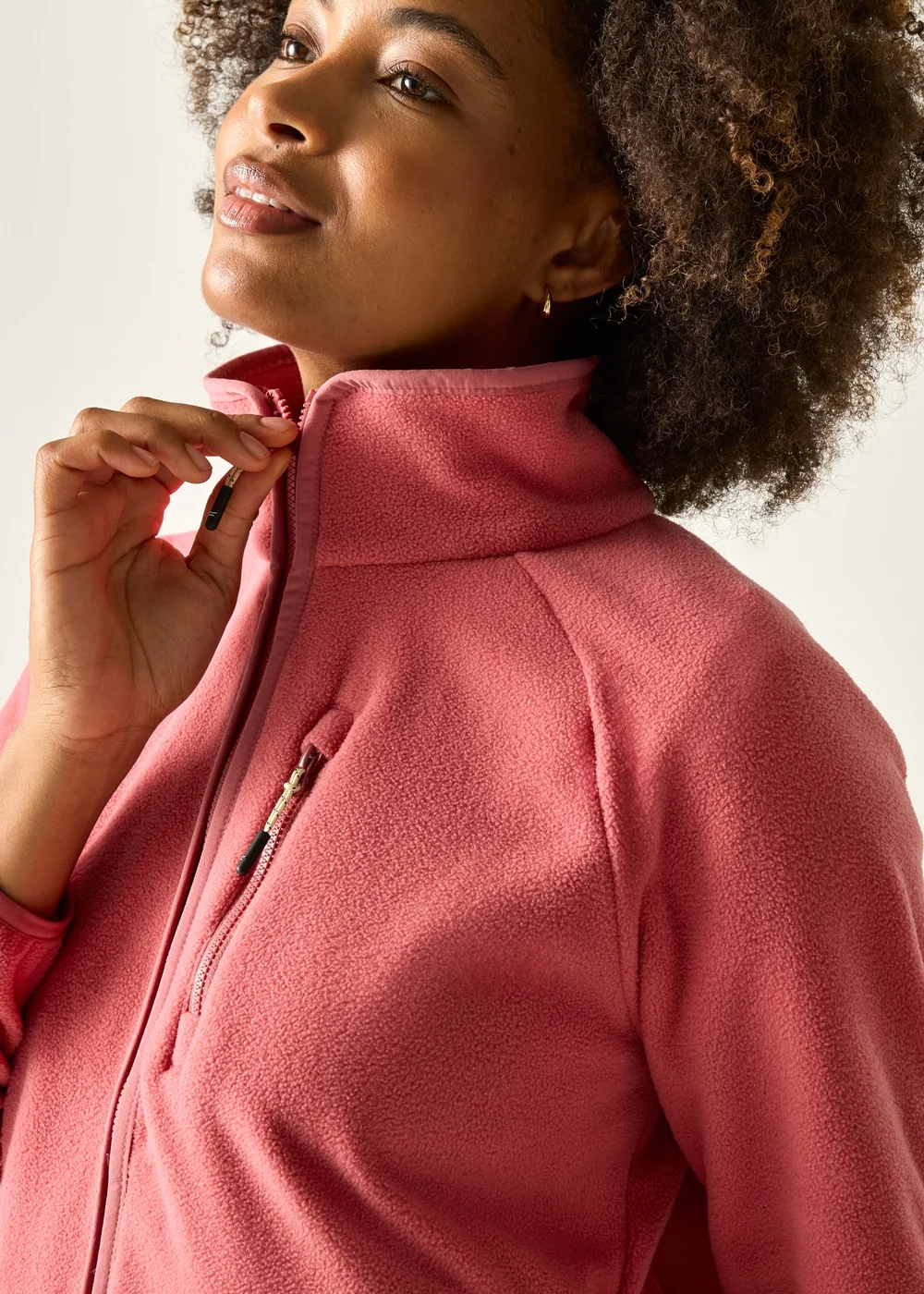 Regatta Slate Rose Frankie Full Zip Fleece - 10 Image 5