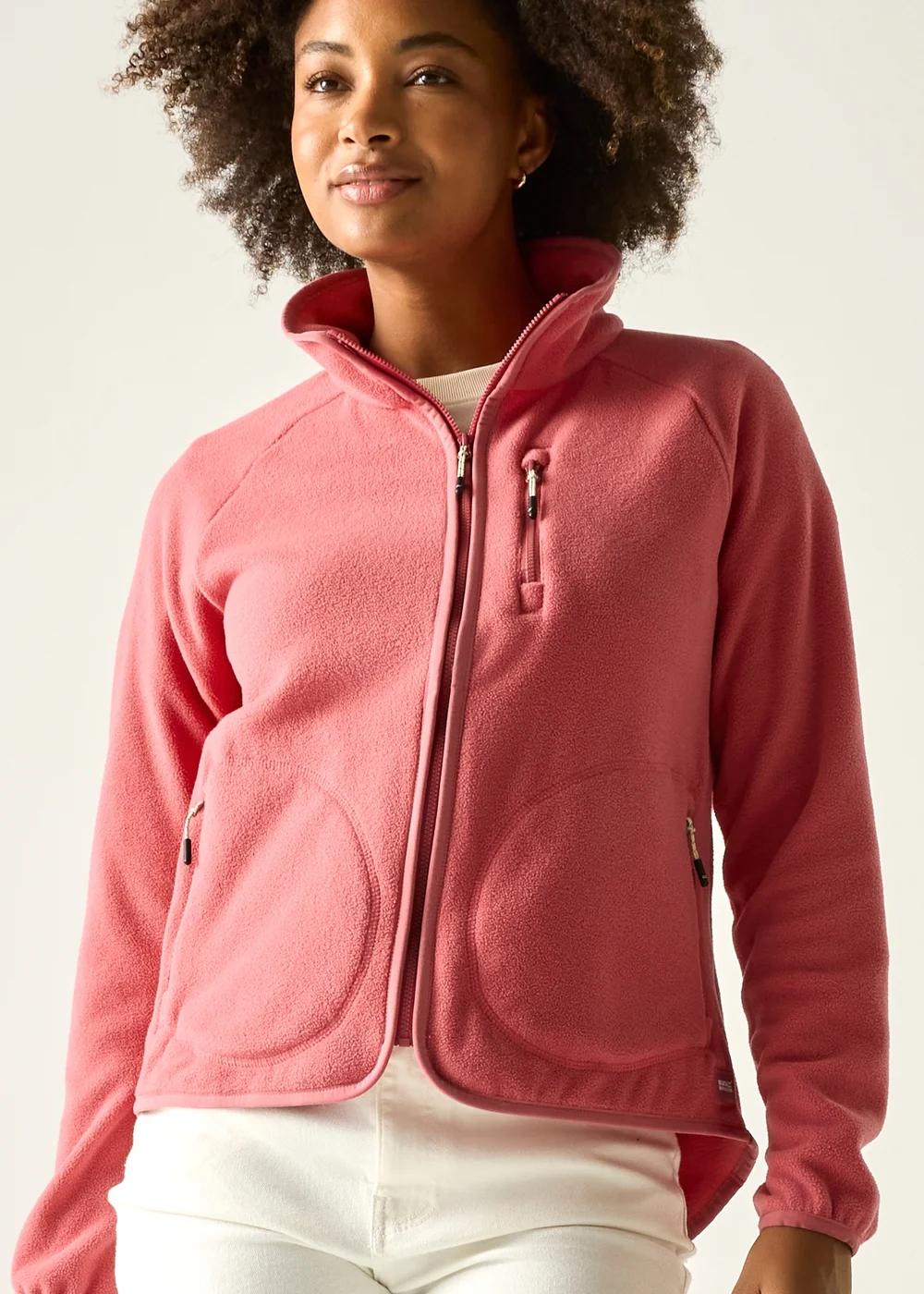 Regatta Slate Rose Frankie Full Zip Fleece - 10 Image 1