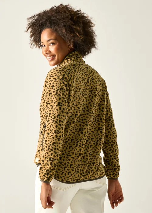 Regatta Abstract Leopard Spot Frankie Half Zip Fleece - 20 Image 2