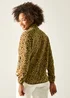 Regatta Abstract Leopard Spot Frankie Half Zip Fleece - 20 Image 2