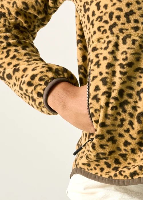 Regatta Abstract Leopard Spot Frankie Half Zip Fleece - 20 Image 5