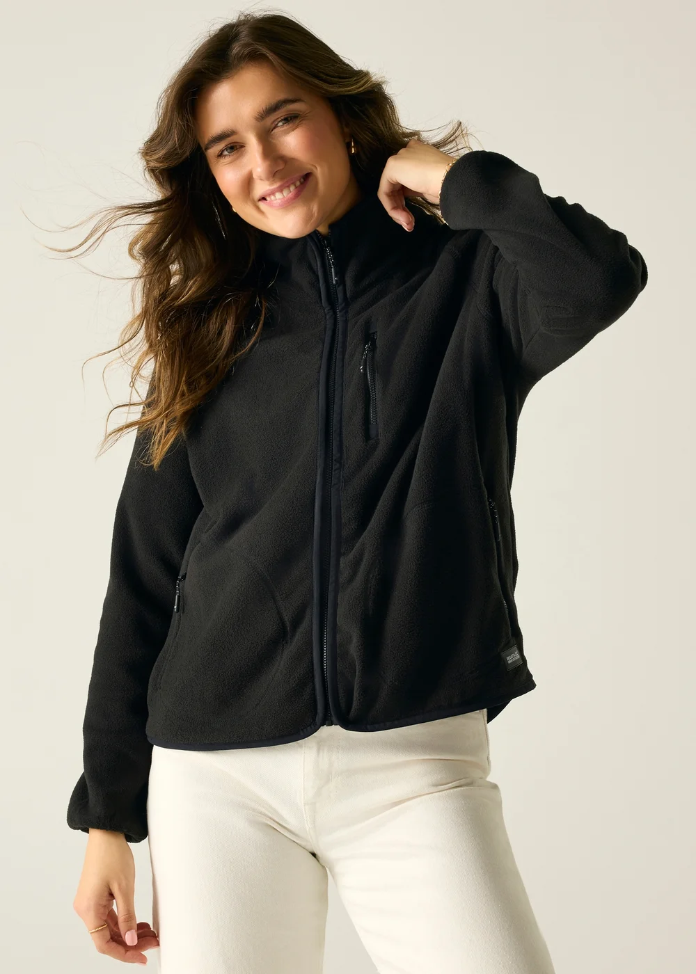 Regatta Black Frankie Full Zip Fleece - 12 Image 2