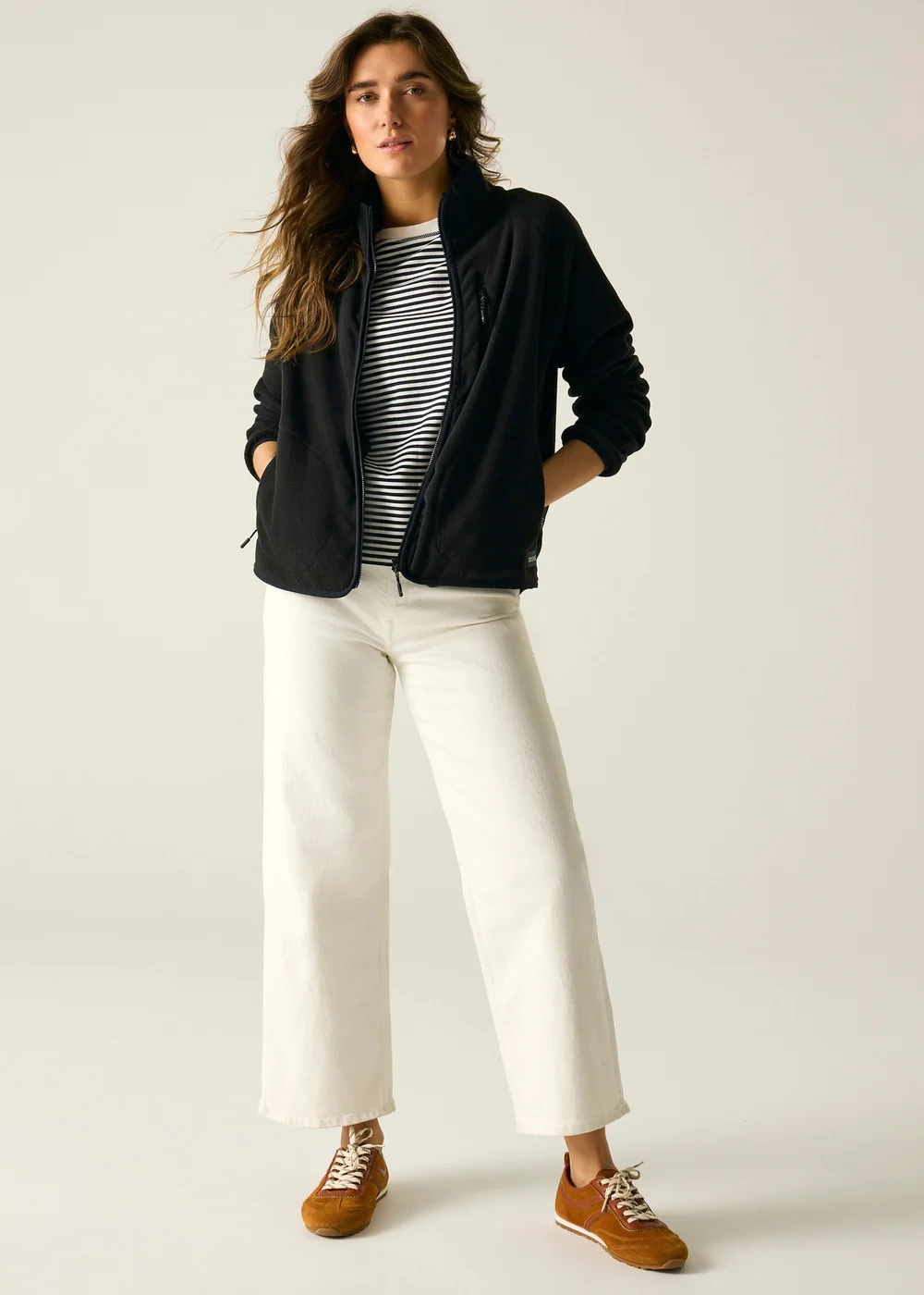 Regatta Black Frankie Full Zip Fleece - 12 Image 4