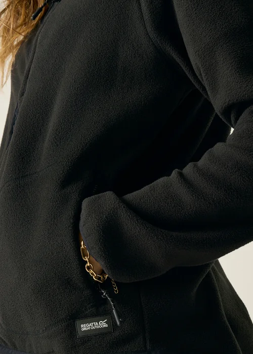 Regatta Black Frankie Full Zip Fleece - 12 Image 6