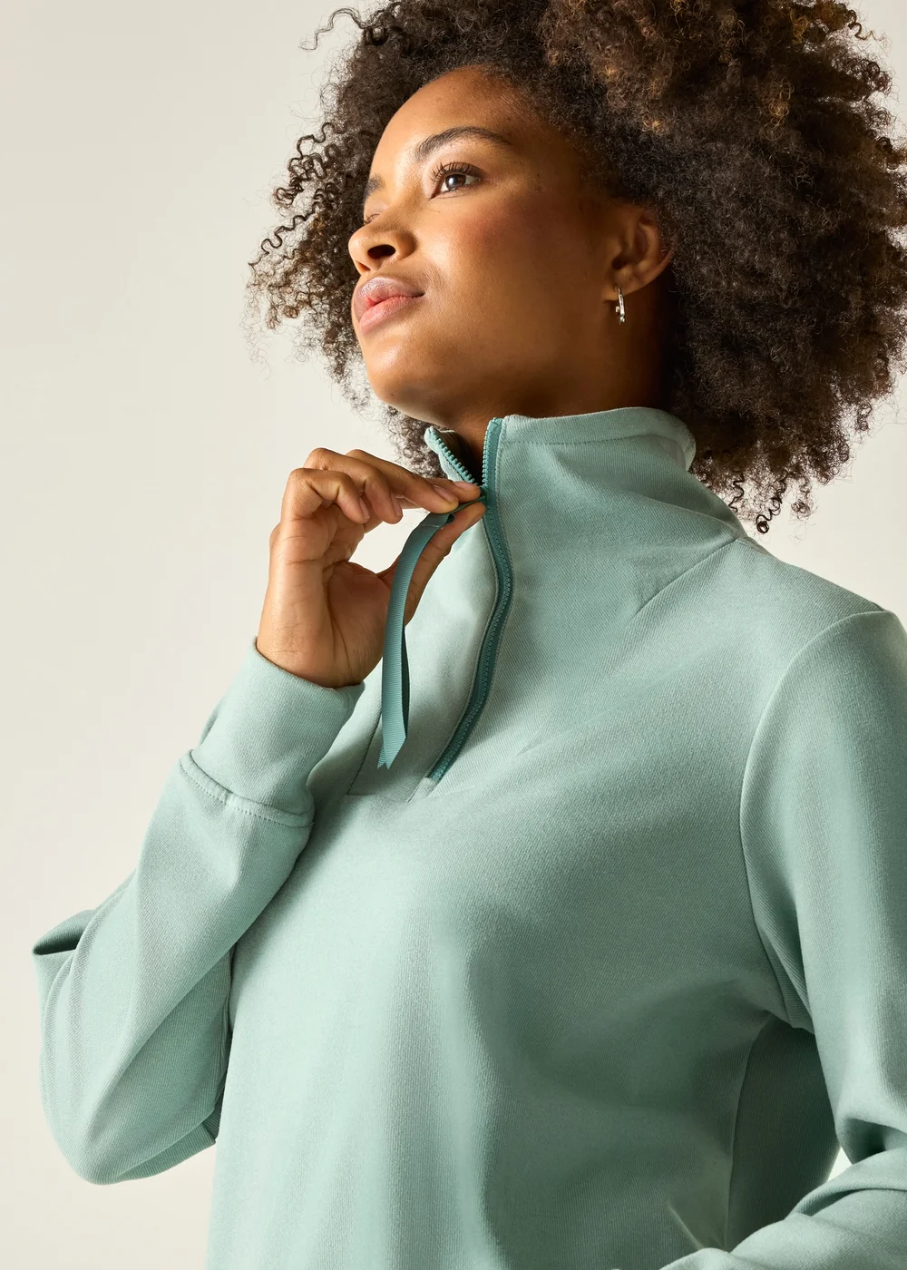 Regatta Ivy Moss Demmi Half Zip Fleece - 16 Image 1