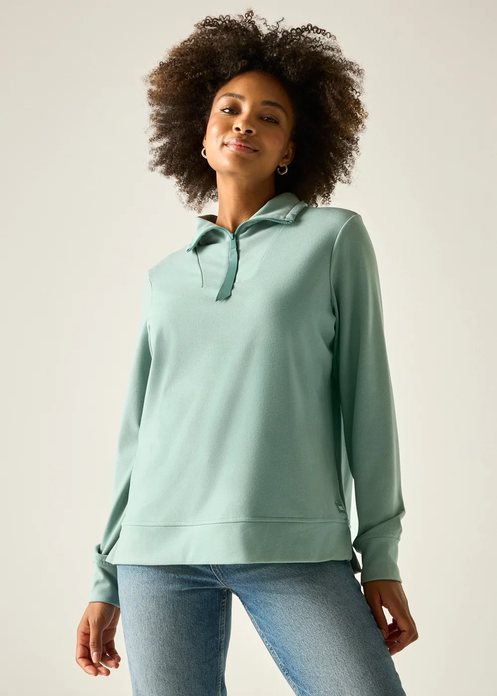 Regatta Ivy Moss Demmi Half Zip Fleece - 16 Image 2