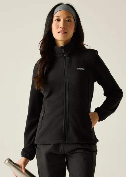 Regatta Black Floreo IV Anti-Pill, Symmetry Fleece - 18 Image 1