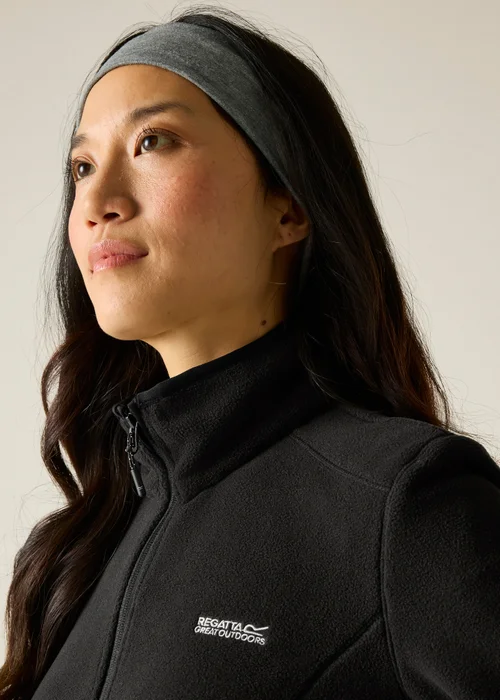 Regatta Black Floreo IV Anti-Pill, Symmetry Fleece - 18 Image 4