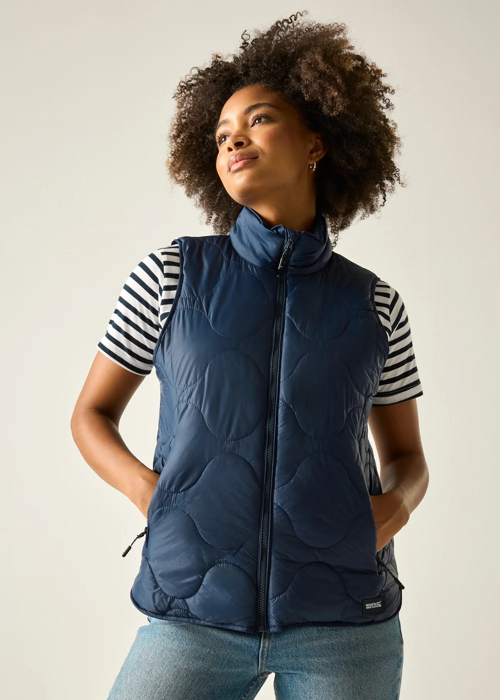 Regatta Navy Carlotte Lightweight Bodywarmer - 14 Image 2