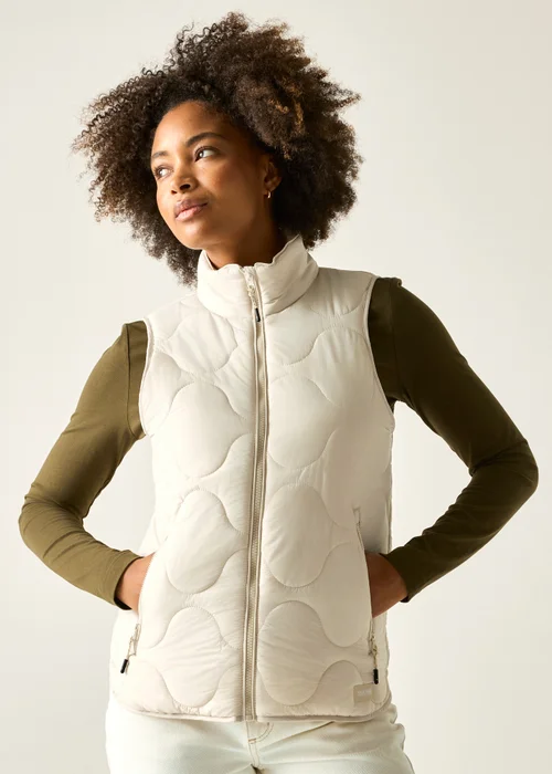 Regatta Light Vanilla Carlotte Lightweight Bodywarmer - 10 Image 1