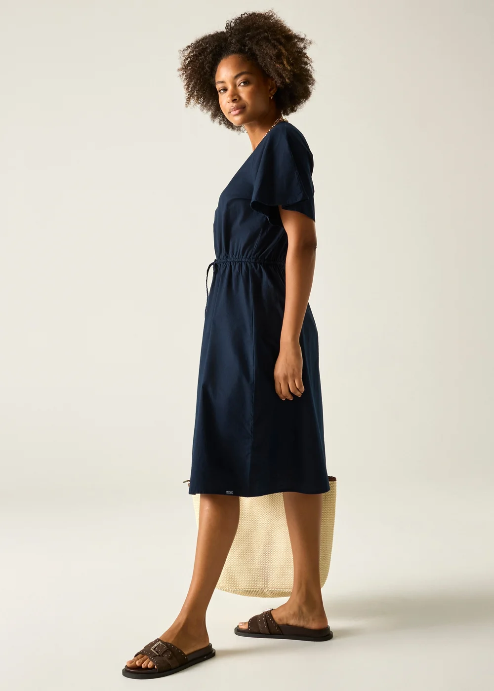 Regatta Navy Elona Dress - 16 Image 4
