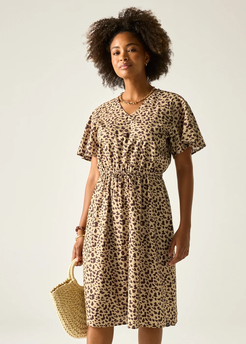 Regatta Abstract Leopard Spot Elona Dress - 16 Image 6
