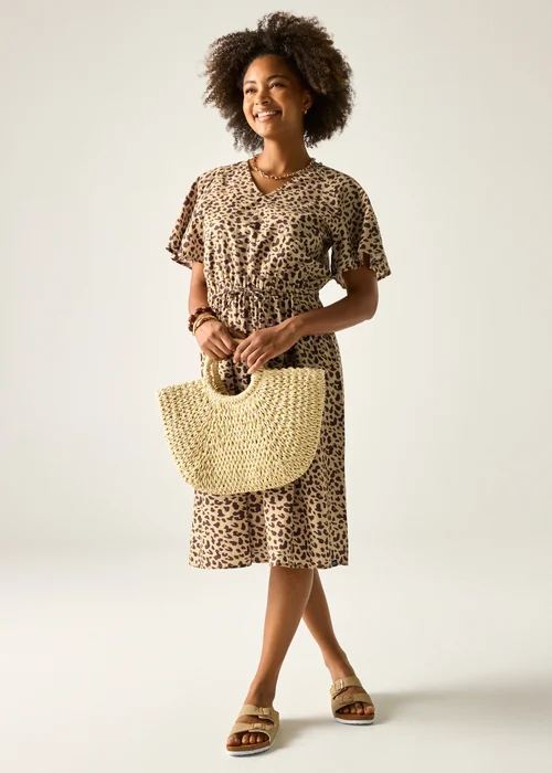 Regatta Abstract Leopard Spot Elona Dress - 16 Image 1