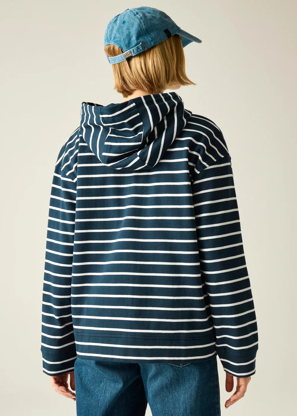 Regatta Navy White Stripe Bayletta Hoody - 8 Image 2
