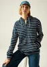 Regatta Navy White Stripe Bayletta Hoody - 8 Image 1