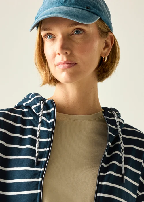 Regatta Navy White Stripe Bayletta Hoody - 8 Image 4