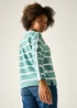 Regatta Ivy Moss White Stripe Avira Sweatshirts - 12 Image 3